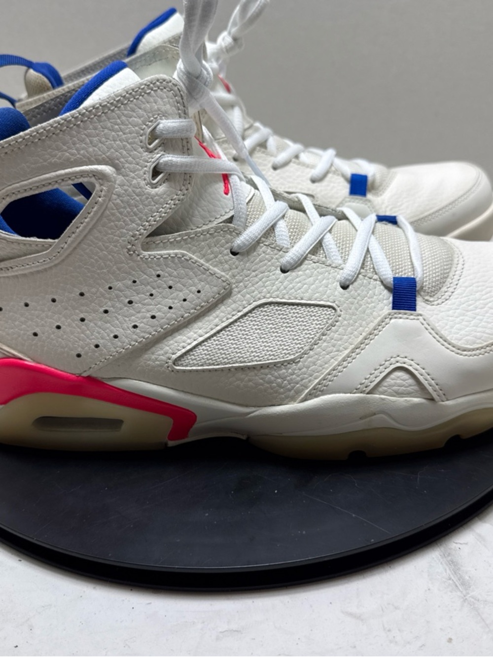 Nike Air Jordan Fight Club 91 555475-125 Men’s White/Blue Basketball Sneakers. - Picture 4 of 16